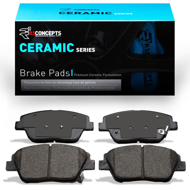 Hyundai Sonata Brake Pads - Front - R1 Concepts - Ceramic - `09-`16